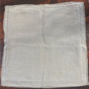 Pottery Barn Soft Green Linen pillow cover~